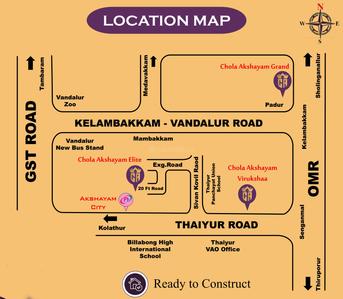 Chola Akshayam Elite Location Plan 1