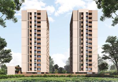 Project Image of 644.44 - 661.98 Sq.ft 2 BHK Apartment for buy in Om Hillom Pratishtha