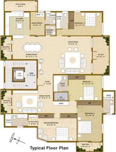 Project Image of 3650.0 - 3925.0 Sq.ft 4 BHK Apartment for buy in Whitespring Project Gateway