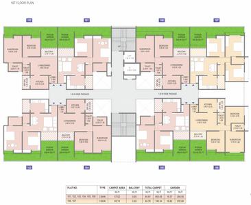 Project Image of 653.05 - 740.34 Sq.ft 2 BHK Apartment for buy in V S Laxmi Vihar A And B Building
