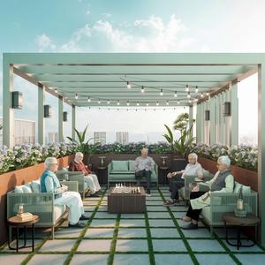 Project Image of 369.0 - 545.0 Sq.ft 1 BHK Apartment for buy in Sayba Swarna