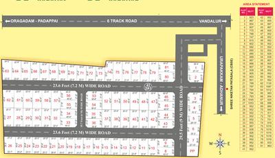 Project Image of 747.0 - 1130.0 Sq.ft Residential Plot Plot for buy in ABI Athi Varadar Avenue