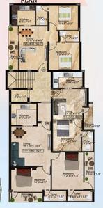 Project Image of 512.0 - 1402.0 Sq.ft 1 BHK Apartment for buy in M K Kalaiselvi Apartments