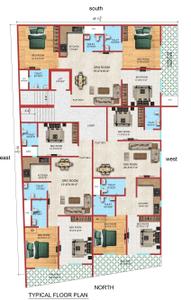 Project Image of 1140.0 - 1400.0 Sq.ft 3 BHK Apartment for buy in Kiera Ryhan Square