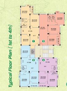 Project Image of 800.0 - 1000.0 Sq.ft 2 BHK Apartment for buy in Swapnoneer Vatika