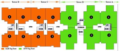 Project Image of 1120.0 - 1590.0 Sq.ft 2 BHK Apartment for buy in Resizone Om Sarthak
