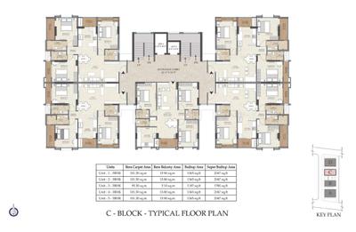 Project Image of 1025.8 - 1992.4 Sq.ft 3 BHK Apartment for buy in The Bapu Park