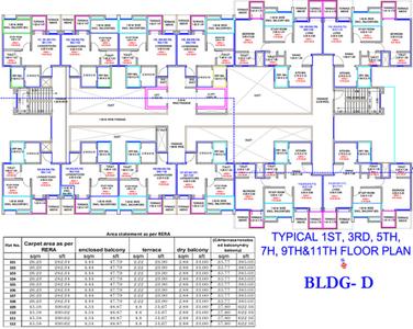 Project Image of 282.0 - 491.0 Sq.ft 1 BHK Apartment for buy in Avior Prakriti D Navyangan