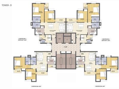 Project Image of 342.0 - 1196.0 Sq.ft 1 BHK Apartment for buy in Ansal Sushant Serene Residency