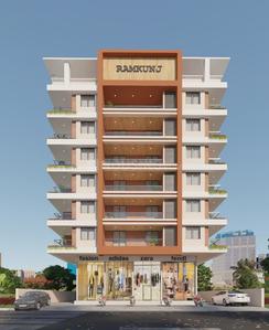 Ramkunj Apartment Elevation 1