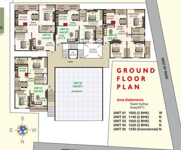 Project Image of 1050.0 - 1350.0 Sq.ft 2 BHK Apartment for buy in Siri Panorama