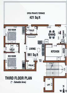 Project Image of 0.0 - 961.0 Sq.ft 2 BHK Apartment for buy in Shasthra Park View 