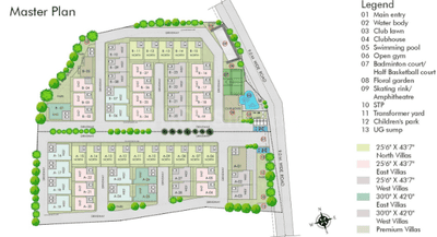 Project Image of 1915.98 - 2873.96 Sq.ft 4 BHK Apartment for buy in VSPR Bhuvana Boulevard Phase 2
