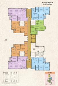 Project Image of 515.0 - 991.0 Sq.ft 1.5 BHK Apartment for buy in Siddha Waterfront Phase I