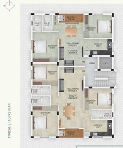 Project Image of 952.0 - 1281.0 Sq.ft 2 BHK Apartment for buy in Vignesh Ram Nivas
