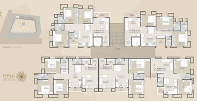 Project Image of 584.27 - 867.68 Sq.ft 2 BHK Apartment for buy in Dhruvit Sharnam Arcade