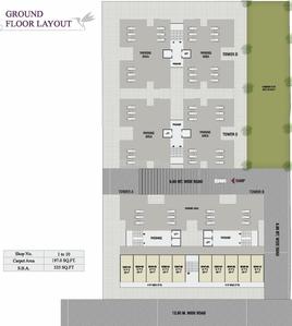 Project Image of 577.0 - 832.0 Sq.ft 2 BHK Apartment for buy in Courtyard The Residence III