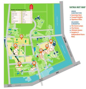 Project Image of 1180.0 - 3075.0 Sq.ft 2 BHK Apartment for buy in Vatika City Homes