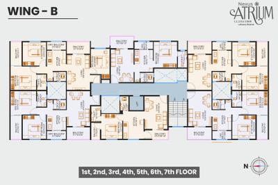 Project Image of 632.0 - 1050.0 Sq.ft 1 BHK Apartment for buy in Nexus Atrium ABC
