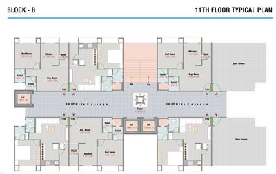 Project Image of 1017 Sq.ft 2 BHK Apartment / Flat for sale in Vatva for Rs. 3500000