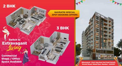 Project Image of 739.16 - 1030.32 Sq.ft 2 BHK Apartment for buy in East Avenue
