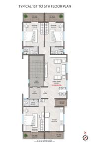 Project Image of 0.0 - 1803.0 Sq.ft 3 BHK Apartment for buy in Satvik Solitaire