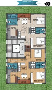 Project Image of 0.0 - 810.0 Sq.ft 2 BHK Apartment for buy in Vedic Park Vista
