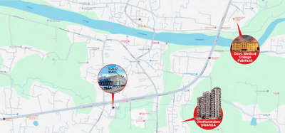 Project Image of 1295.0 - 1603.0 Sq.ft 2 BHK Apartment for buy in Chathamkulam Swarga