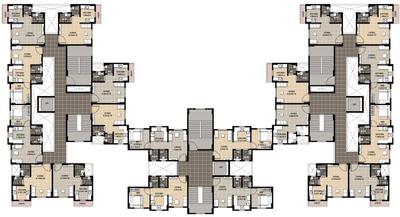 Project Image of 193.0 - 226.0 Sq.ft 1 RK Apartment for buy in Space India World Building No 2 C Wing