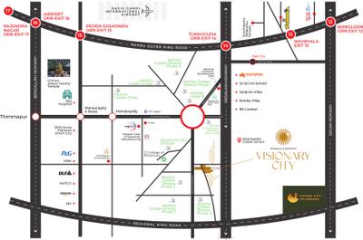 Project Image of 1620.0 - 4500.0 Sq.ft Residential Plot Plot for buy in Akshita Visionary City Golden Breeze Phase 4