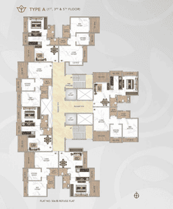 Project Image of 730 Sq.ft 1 BHK Apartment / Flat for sale in Kalyan West for Rs. 5500000