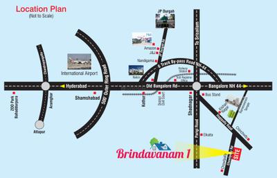 Project Image of 1485.42 - 3982.65 Sq.ft Residential Plot Plot for buy in Ezdan Brindavanam Phase 2