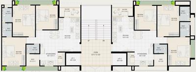 Project Image of 850.35 - 854.55 Sq.ft 3 BHK Apartment for buy in Aditya Lavish