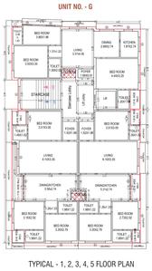 Project Image of 807.94 - 897.28 Sq.ft 3 BHK Apartment for buy in Ishan Kalp Upvan Residency