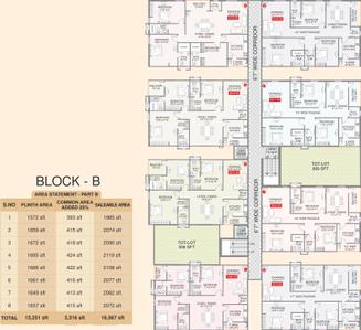 Project Image of 1465 Sq.ft 3 BHK Apartment / Flat for sale in Kothapet for Rs. 9522500