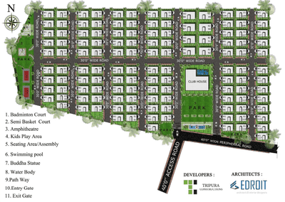 Project Image of 2317.0 - 3029.0 Sq.ft 3 BHK Villa for buy in Tripura Land Mark 4