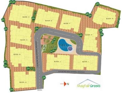 Project Image of 1100.0 - 1575.0 Sq.ft 2 BHK Apartment for buy in Mayfair Greens