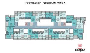 Project Image of 256.0 - 296.0 Sq.ft 1 BHK Apartment for buy in Samarth Shashwat Aangan Building Wing A And C