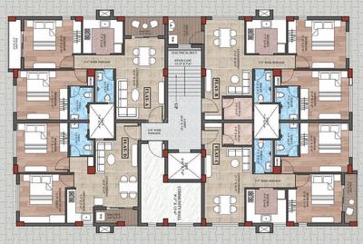 Project Image of 954.0 - 1287.0 Sq.ft 2 BHK Apartment for buy in Trinity Chanakya