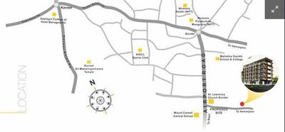 Project Image of 460.0 - 955.0 Sq.ft 1 BHK Apartment for buy in S Cube Residency