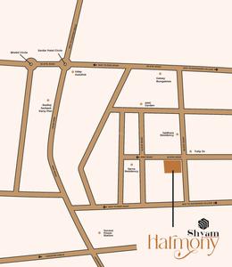 Project Image of 832.16 - 850.24 Sq.ft 3 BHK Apartment for buy in Unnati Shyam Harmony