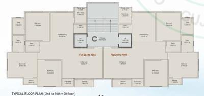 Project Image of 984.0 - 1231.0 Sq.ft 3 BHK Apartment for buy in Shiv Shakti Sunrise Infinity