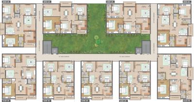 Project Image of 1620.0 - 2125.0 Sq.ft 3 BHK Apartment for buy in Vamsiram Jyothi Botanica