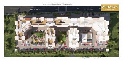 Project Image of 1211.0 - 1608.0 Sq.ft 2 BHK Apartment for buy in Athrava Nagari VIII