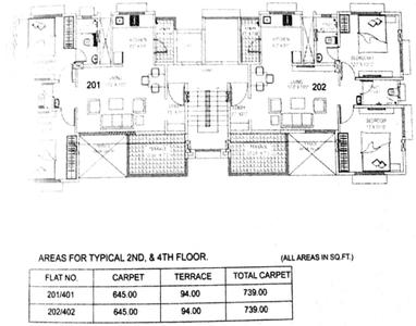 Project Image of 636.0 - 644.0 Sq.ft 2 BHK Apartment for buy in Suraj Surabhi