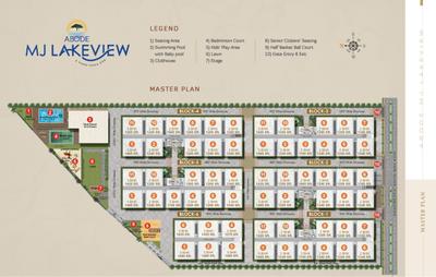 Project Image of 1065.0 - 1480.0 Sq.ft 2 BHK Apartment for buy in Abode M J Lakeview