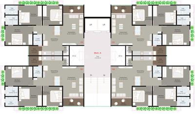 Project Image of 1845 Sq.ft 3 BHK Apartment / Flat for sale in Vaishno Devi Circle for Rs. 8775000