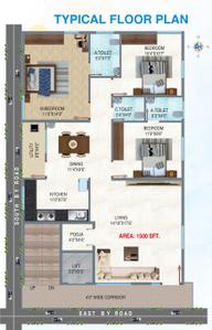 Project Image of 0.0 - 1500.0 Sq.ft 3 BHK Apartment for buy in Ragved Royal View