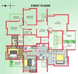 Project Image of 771.0 - 972.0 Sq.ft 1 BHK Apartment for buy in Urban Woods