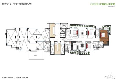 Project Image of 1821.04 - 4611.04 Sq.ft 3 BHK Apartment for buy in Godrej Frontier